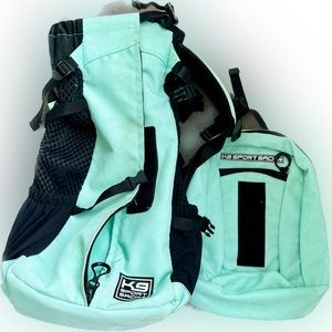 K9 Sport Sack® PLUS 2 size LARGE in summer mint color dog backpack carrier